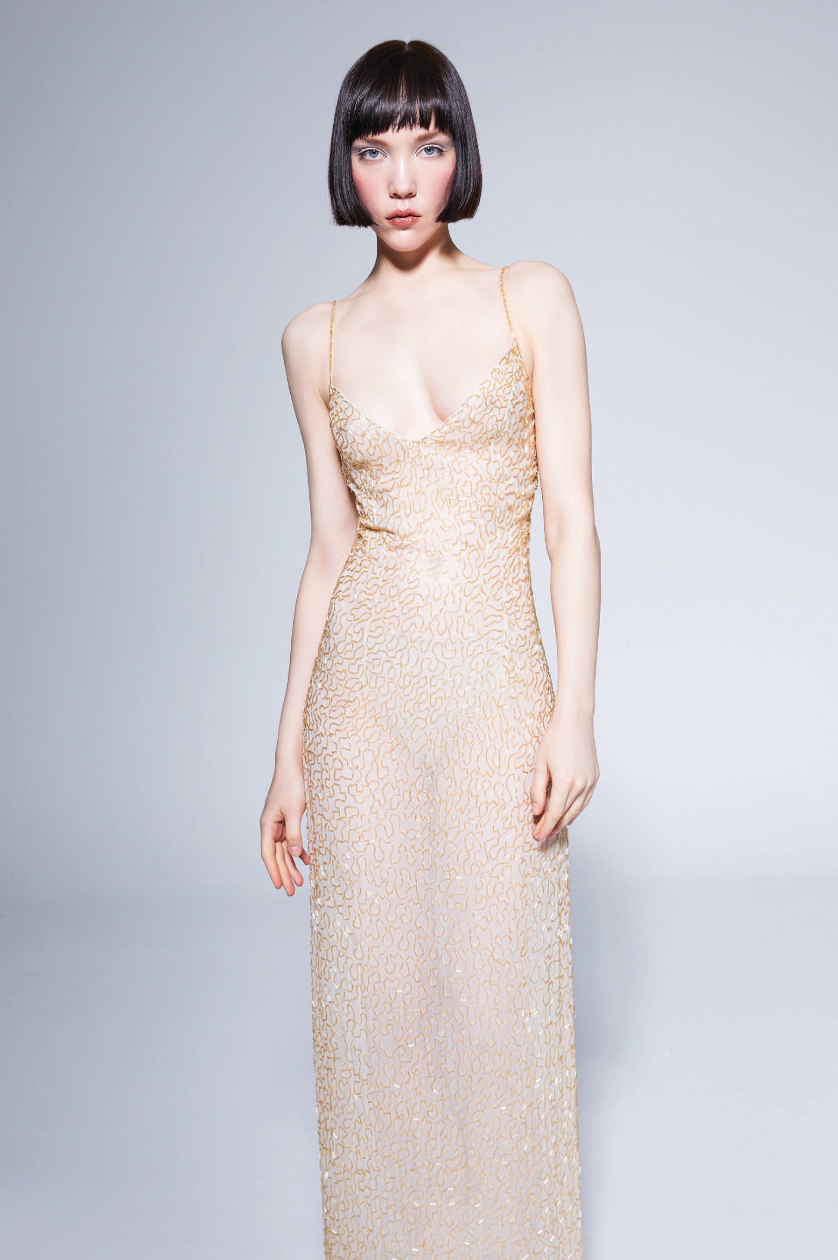 Emily Champagne Robe